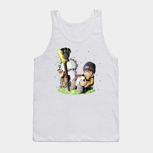 Jijimon & Hiro Fullcolor Light Tone Tank Top